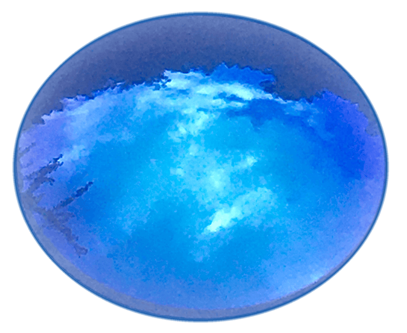 Spiegel Blau